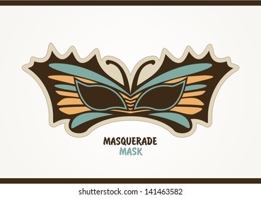 vector of illustration mask