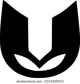 vector illustration of mask evil icon