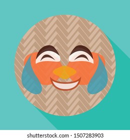 Vector illustration of mask and vietnamese icon. Graphic of mask and art stock symbol for web.