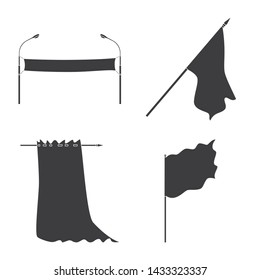 Vector illustration of material and media sign. Collection of material and textile vector icon for stock.