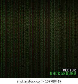 Vector Illustration Matrix background