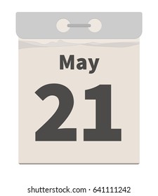 Vector illustration, May 21