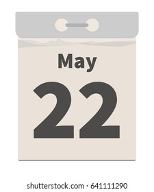 Vector illustration, May 22