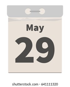 Vector illustration, May 29