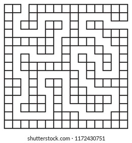 Vector illustration of maze labyrinth eps10.
