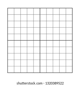 Vector illustration measured grid. Graph plotting grid. Corner ruler