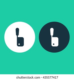 Vector illustration of meat chopper icon