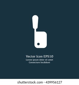 Vector illustration of meat chopper icon