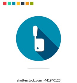 Vector illustration of meat chopper icon