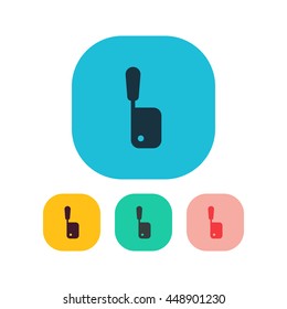 Vector illustration of meat chopper icon