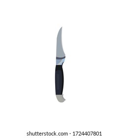 Ilustración vectorial cuchillos de corte de carne conjunto cuchillo de paro - utensilios de cocina icono diseño vectorial plantilla de icono Cuchillo vector.