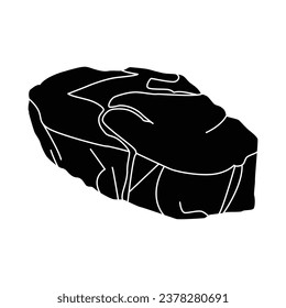Vector illustration of meat Meat outline icons set. 