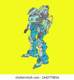  Ilustración vectorial. Mecha en un fondo aislado. Para el diseño de pantalones, afiche, pegatina.