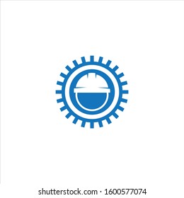 Vector illustration of mechanical design and industrial logo design