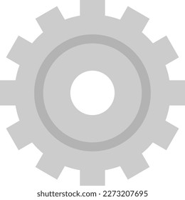 Vektorgrafik der mechanischen Ausrüstung. Konfiguration und Einstellungen.