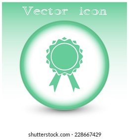  Vector illustration of medal 