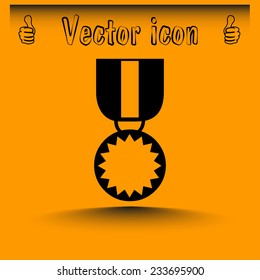  Vector illustration of medal 