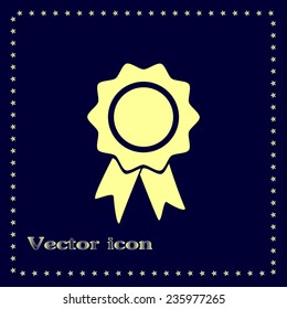  Vector illustration of medal 