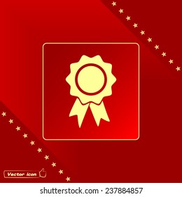  Vector illustration of medal 
