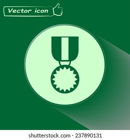  Vector illustration of medal 
