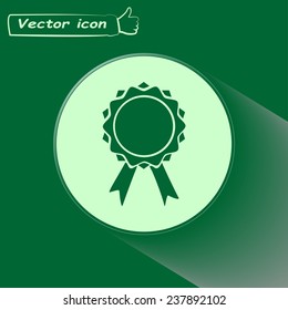  Vector illustration of medal 