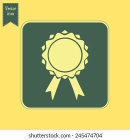  Vector illustration of medal 