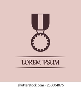  Vector illustration of medal 