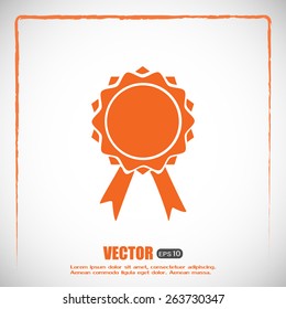  Vector illustration of medal 