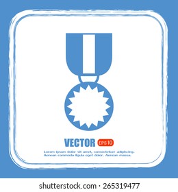  Vector illustration of medal 