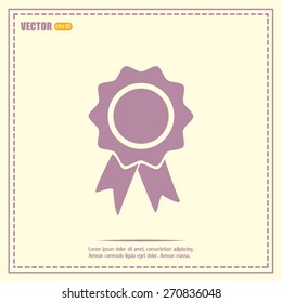  Vector illustration of medal 