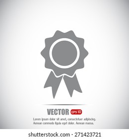  Vector illustration of medal 