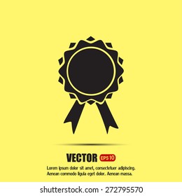  Vector illustration of medal 