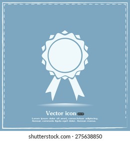  Vector illustration of medal 