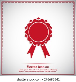  Vector illustration of medal 