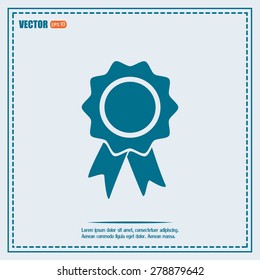  Vector illustration of medal 