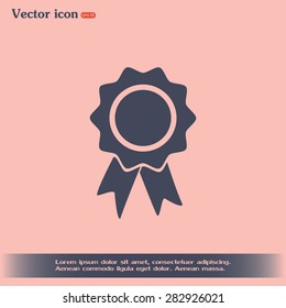 Vector illustration of medal 