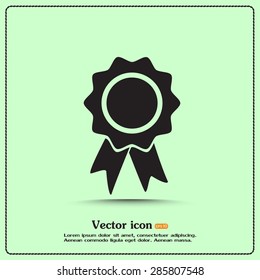  Vector illustration of medal 