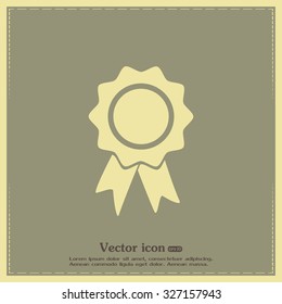  Vector illustration of medal 