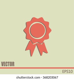  Vector illustration of medal 