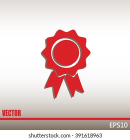 Vector illustration of medal 