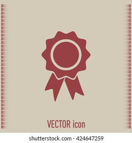  Vector illustration of medal 