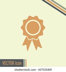  Vector illustration of medal 