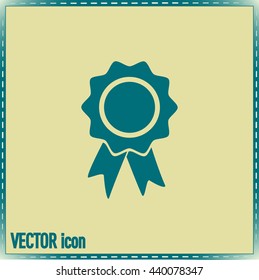  Vector illustration of medal 