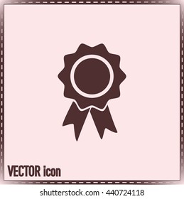  Vector illustration of medal 