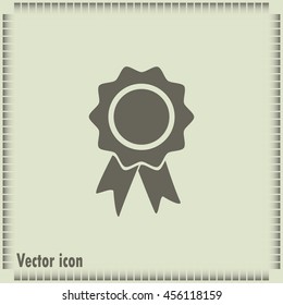  Vector illustration of medal 