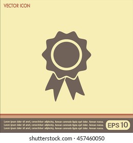  Vector illustration of medal 
