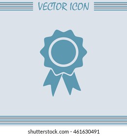  Vector illustration of medal 