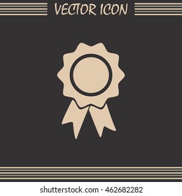  Vector illustration of medal 