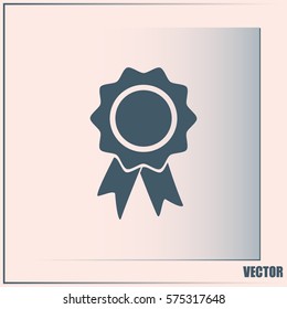  Vector illustration of medal 