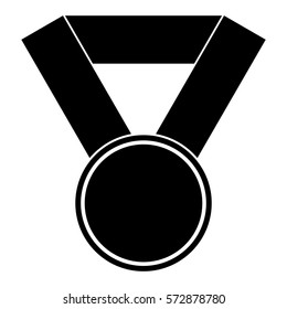 Ilustración vectorial del icono de la medalla
